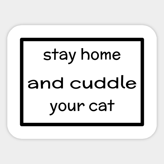 cat lover quarantine birthday present Sticker by Fairy Karma